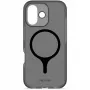 Capa traseira transparente DropTec Decoded para iPhone 17 com MagSafe (Frosted Black)