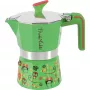 Cafeteira italiana Pedrini 3TZ Frida Kahlo, verde (02CF157)