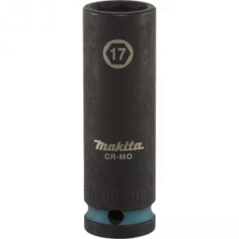 Makita chave de caixa de impacto de 1/2 polegada 17 mm, Black Phosphate (E-16477)
