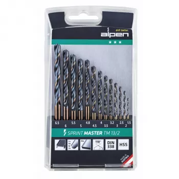 Broca helicoidal ALPEN-MAYKESTAG Alpen Sprint Master TM 13/2 13 mm HSS-G DIN 338