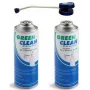 Limpa-poeira de ar comprimido Green Clean GS-2051 para limpeza de equipamentos - locais de difícil acesso - 400 ml - azul, verde, branco - 135 mm - 200 mm