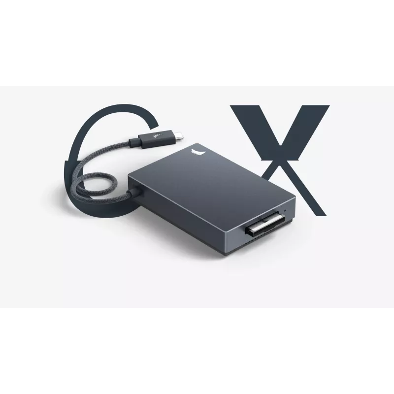 Leitor de cartões Angelbird Performance CFexpress B - USB 3.2 Gen 2x2 - preto