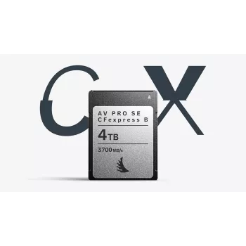 Cartão de memória Angelbird AV PRO SE CFexpress Type B v4 MK2 4 TB