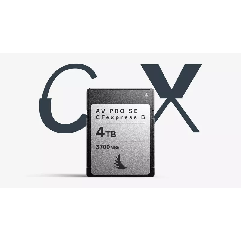 Cartão de memória Angelbird AV PRO SE CFexpress Type B v4 MK2 4 TB