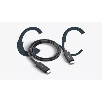 Cabo Angelbird USB 3.2 Gen 2x2 USB-C para USB-C 25cm preto