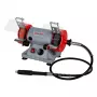 Holzmann DSM75SET 230V Mini Rebarbadora de Bancada Dupla