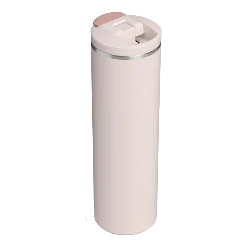 Caneca Stanley AeroLight Transit Fliptop 0,59L Rose Quartz