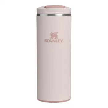 Caneca Stanley AeroLight Transit Fliptop 0,35L Rose Quartz