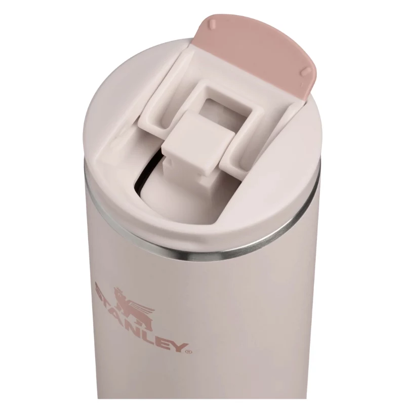 Caneca Stanley AeroLight Transit Fliptop 0,35L Rose Quartz