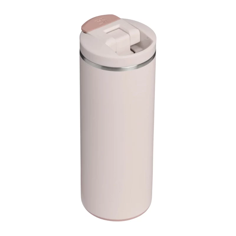 Caneca Stanley AeroLight Transit Fliptop 0,35L Rose Quartz