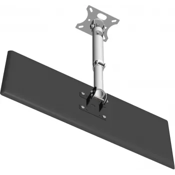 Suporte de teto VISION para monitores e ecrãs 10-34 polegadas, VESA até 100x100, altura 430-730 mm, inclinação 90°