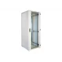 Armário de rack Conteg iSEVEN 21U 19 polegadas 600x800 mm cinzento-claro RAL 7035