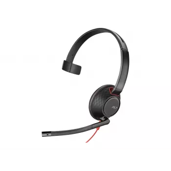 Headset monoaural Poly Blackwire C5210 USB-A - Bulk - Série 5200