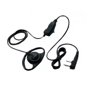 Headset Kenwood EMC-7 - Clip-On - com fios - preto