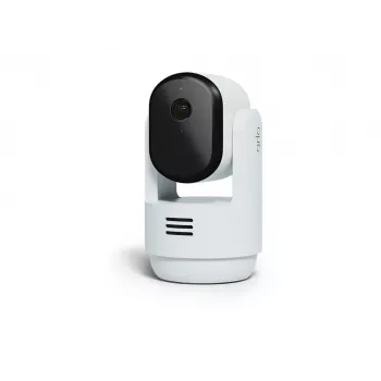 Câmara de segurança interior PTZ Arlo Essential 3, 1080p, visão noturna a cores, áudio bidirecional, Wi-Fi, branco