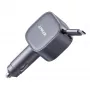 Anker Nano Carregador de Automóvel (75 W, Porta USB-C, Cabo USB-C Retrátil Integrado)