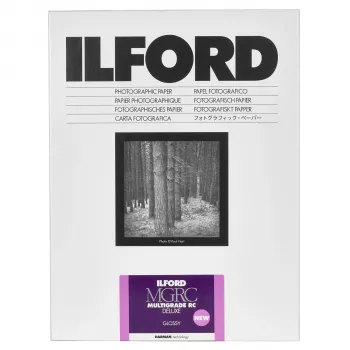 Papel Fotográfico Preto e Branco Brilhante ILFORD Multigrade RC Deluxe 10x15cm (4x6in) 100 Folhas