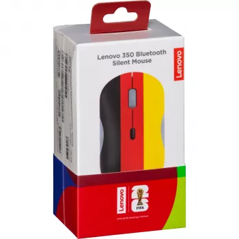 Rato Lenovo 350 Bluetooth Fan Edition Germany, sem fios, silencioso, compacto