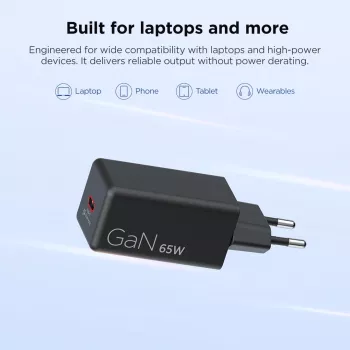 Carregador Lenovo 65W Mini USB-C GaN