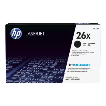 Cartucho de toner original preto HP 26X de alto rendimento LaserJet recondicionado (CF226X)
