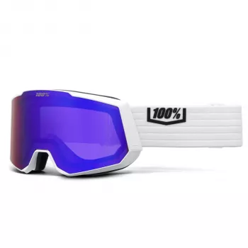 100% Snow - Snowcraft XL óculos de neve branco HiPER violeta espelhado