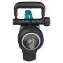Chave de impacto a bateria Makita TW009G 40V Max XGT 1/2 polegadas encaixe quadrado 760 Nm