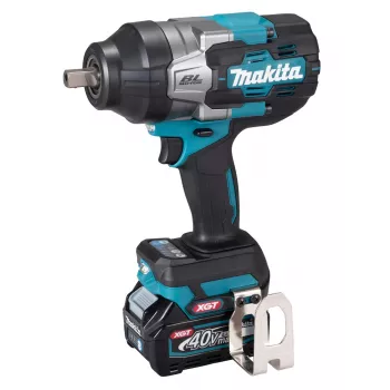 Chave de impacto a bateria Makita TW003GM201 XGT 40V Max, binário de desaperto 1600 Nm, encaixe quadrado 3/4 polegadas, com 2x baterias BL4040, carregador e mala