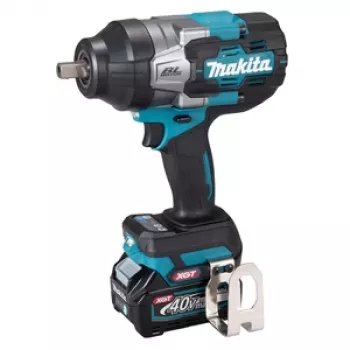 Chave de impacto a bateria Makita TW003GM201 XGT 40V Max, binário de desaperto 1600 Nm, encaixe quadrado 3/4 polegadas, com 2x baterias BL4040, carregador e mala