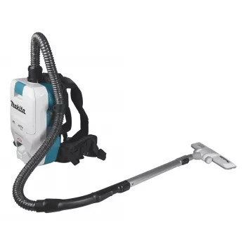Aspirador de mochila a bateria Makita VC008GZ09 40V XGT - força de aspiração máx. 180 mbar, saco de pó 2,0 L, filtro HEPA, apenas ferramenta