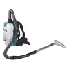 Aspirador de mochila a bateria Makita VC008GZ09 40V XGT - força de aspiração máx. 180 mbar, saco de pó 2,0 L, filtro HEPA, apenas ferramenta