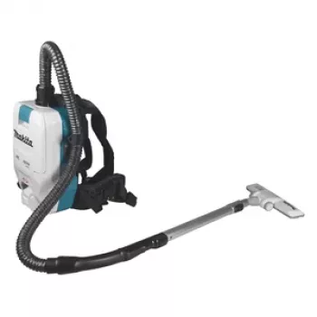 Aspirador de mochila a bateria Makita VC008GZ09 40V XGT - força de aspiração máx. 180 mbar, saco de pó 2,0 L, filtro HEPA, apenas ferramenta