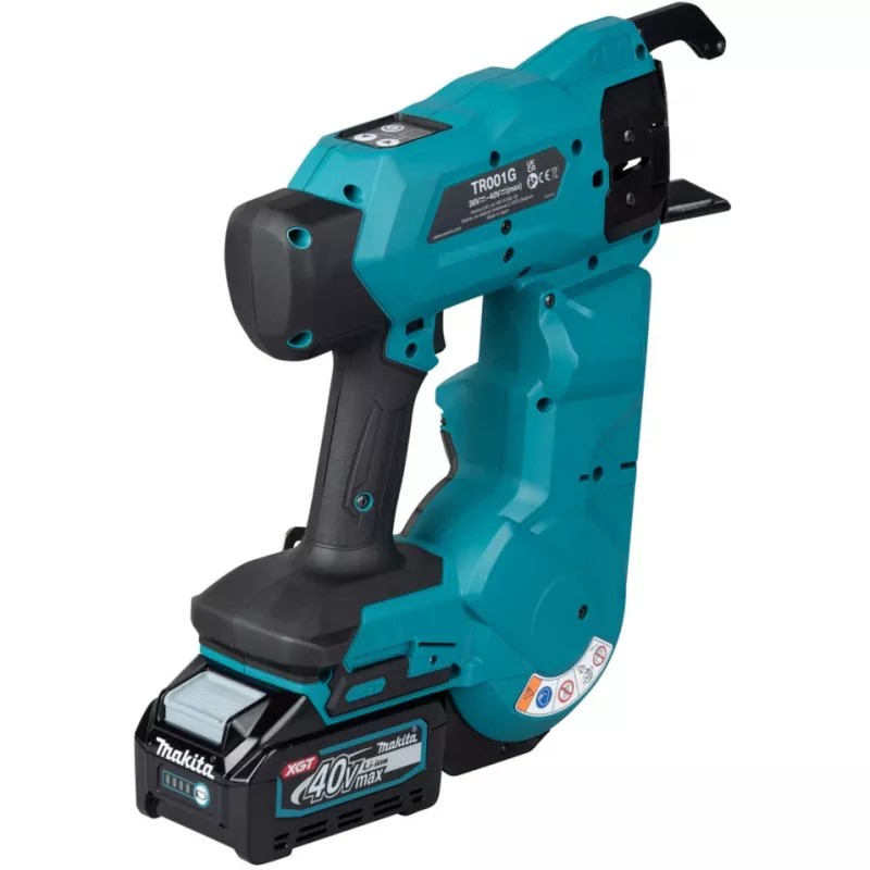 Amarrador de armaduras a bateria Makita TR001GZ XGT 40V Max (preto/azul, ferramenta sem bateria)