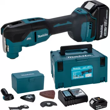 Ferramenta multifunções a bateria Makita DTM53RTJX1 18V LXT sem escovas Starlock MAX