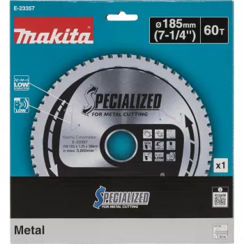 Lâmina de serra para metal HM Makita E-23357 185x30x60Z