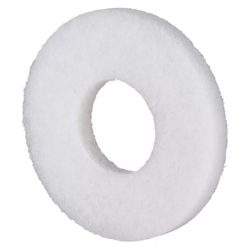 Disco de polir em feltro Makita 1914S5-9 para enceradora/polidora a bateria PS001G, 200 mm, branco
