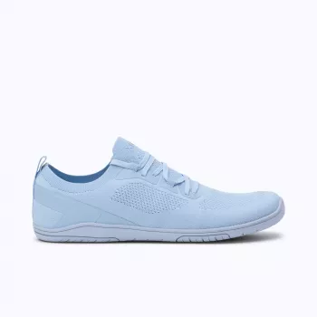 Sapatos descalços Xero Shoes Nexus Knit para mulher - azul-céu, EU 40