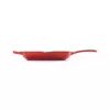 Le Creuset Grelhador em ferro fundido, quadrado, 26 cm, vermelho cereja