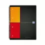 ELBA Oxford Activebook A5 quadriculado Preto 80 folhas Caderno de Argolas Caderno Pasta