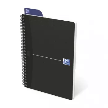 Oxford Office Essentials Caderno A5 pautado 96 páginas capa mate cor de laranja 90 g/m²