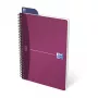 ELBA Oxford Office Caderno A5 Encadernação em Espiral 90 folhas Cinzento