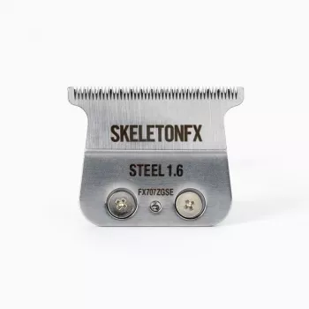 BaBylissPRO Skeleton Trimmer Blade FX707ZGSE – lâmina T de dentes profundos em aço japonês para a série FX7870