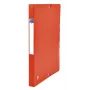 Caixa de documentos Oxford TOP FILE+ A4 2,5 cm vermelho