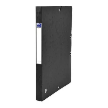 Caixa de documentos Oxford TOP FILE+ 2,5 cm preto