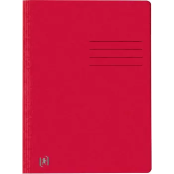 Pasta de arquivo Hamelin TOP FILE+ A4 cartão vermelho 390 g/m² mecanismo comercial/oficial