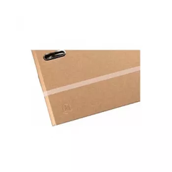 Dossier de alavanca Oxford Touareg bege cartão 8,0 cm A4