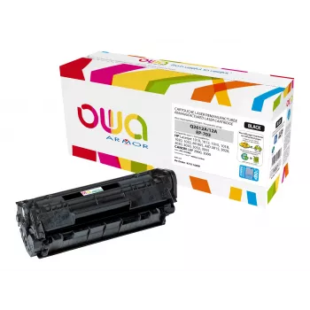 Armor OWA Cartucho de toner compatível preto (alternativa a HP Q2612A)