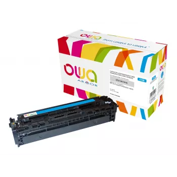 Armor OWA Cartucho de toner recondicionado ciano (alternativa a HP 131A / CF211A)