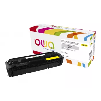 Armor OWA Tinteiro de alta capacidade amarelo (alternativa ao HP 201X / CF402X)