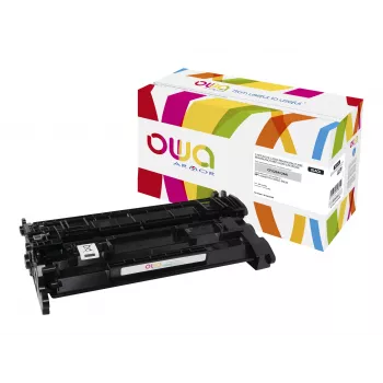 Armor OWA Tinteiro remanufaturado preto compatível com HP CF226A