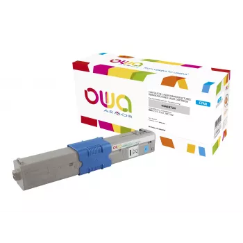 Armor OWA Tinteiro compatível ciano (OKI 44469724) - 5.000 páginas